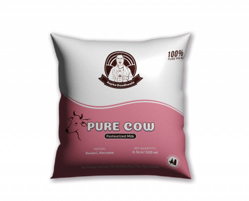 COW MILK POUCH 500 ML (500ML)